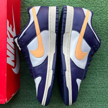 Load image into Gallery viewer, Nike From Nike to You Midnight Navy Dunk Lows Size 11.5
