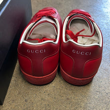 Load image into Gallery viewer, Gucci Perforated GG Ace Sneakers Size 9
