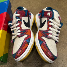 Load image into Gallery viewer, Nike Parra SB Dunks Size 10.5
