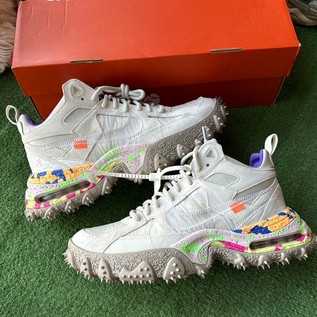 Nike Off-White Summit White Psychic Purple Air Terr Forma Size 13