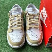 Load image into Gallery viewer, Nike Team Gold Low Dunks Size 10
