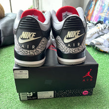 Load image into Gallery viewer, Jordan Black Cement 3s Size 9.5

