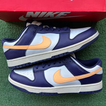 Load image into Gallery viewer, Nike From Nike to You Midnight Navy Dunk Lows Size 11.5
