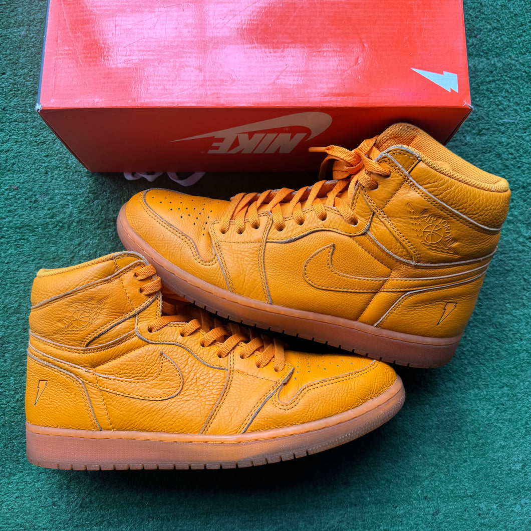 Jordan Gatorade Orange Peel 1s Size 12