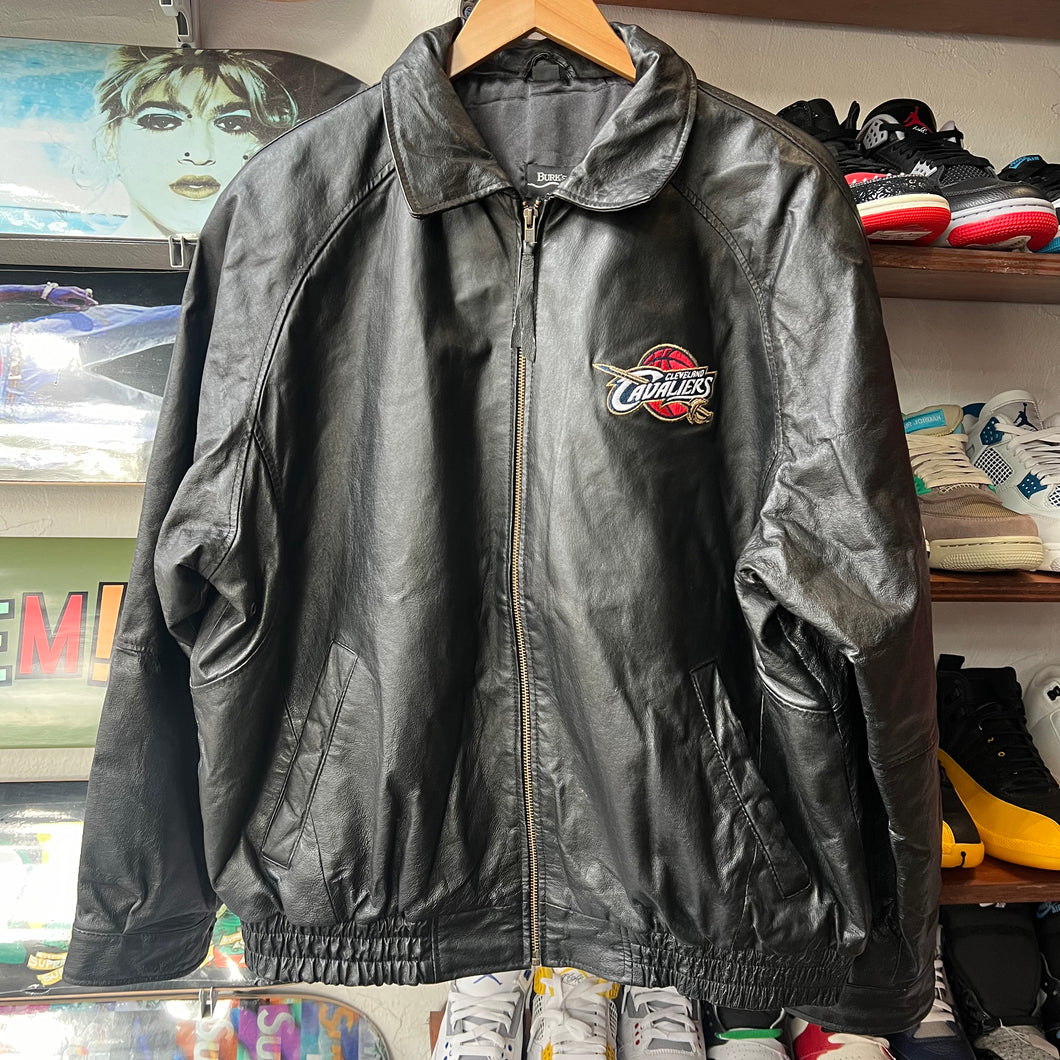 Vintage Cleveland Cavaliers Leather Jacket