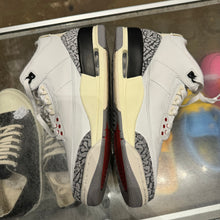 Load image into Gallery viewer, Jordan Reimagined White Cement 3s Size 9.5
