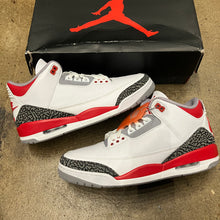 Load image into Gallery viewer, Fire Red 3s Size 12.5
