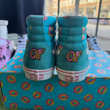 Load image into Gallery viewer, Vans Scuba Blue OF Donut Hi Sneakers Size 10
