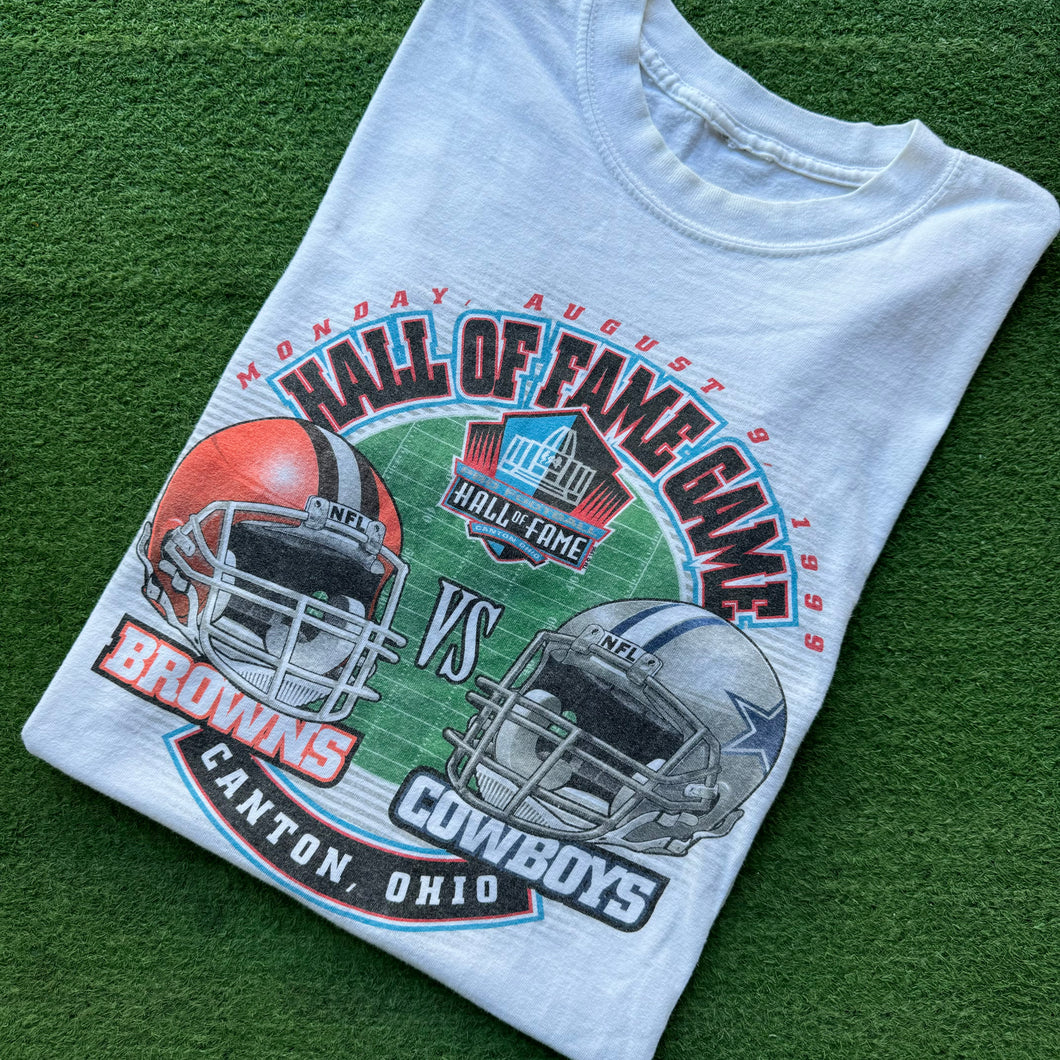 Vintage Cleveland Browns 1999 Hall of Game Tee