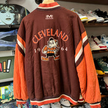 Load image into Gallery viewer, Vintage Cleveland Browns Mirage Jacket Size XXL
