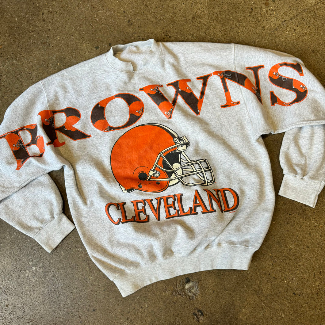 Vintage Cleveland Browns Spellout Crewneck