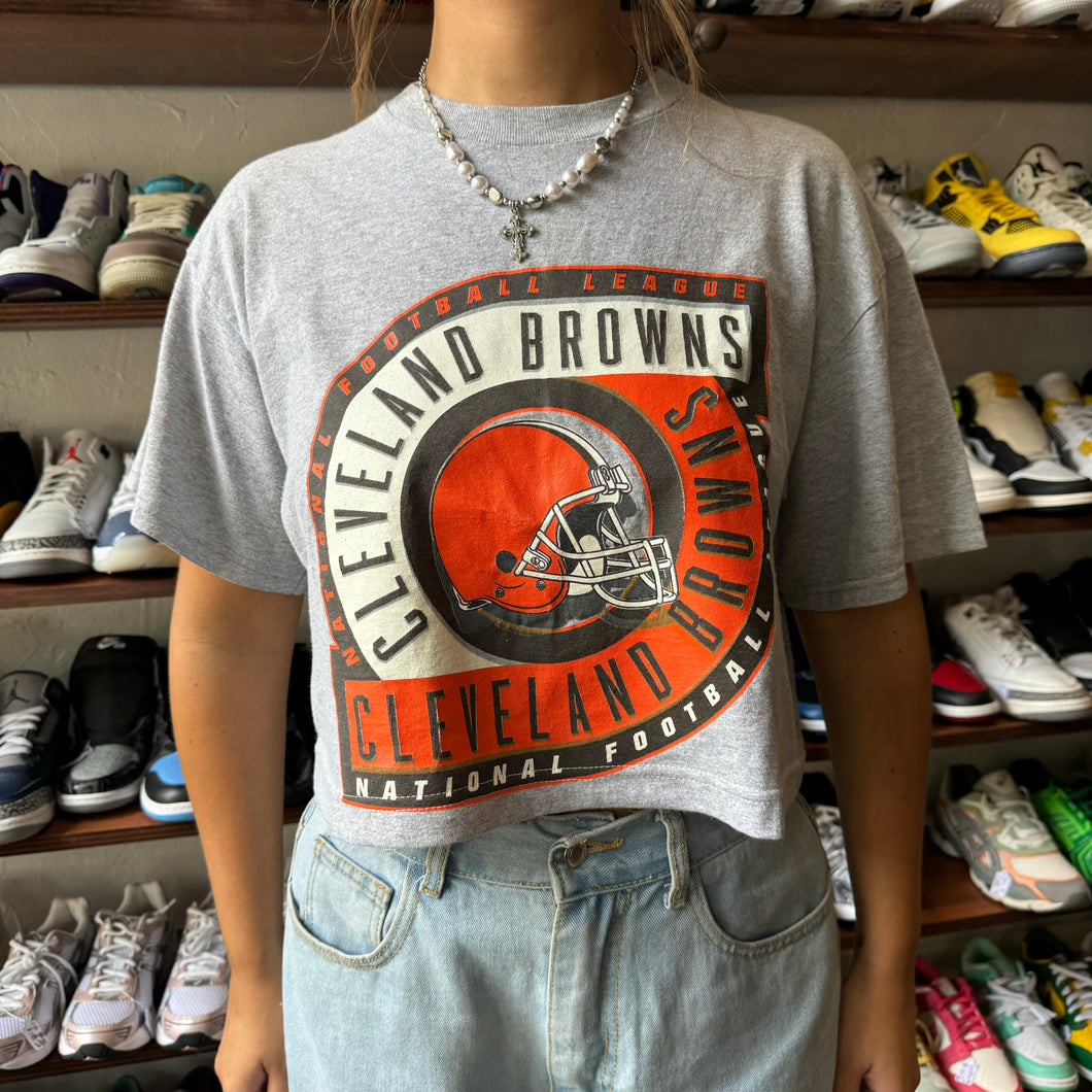 Vintage Cleveland Browns Crop Top