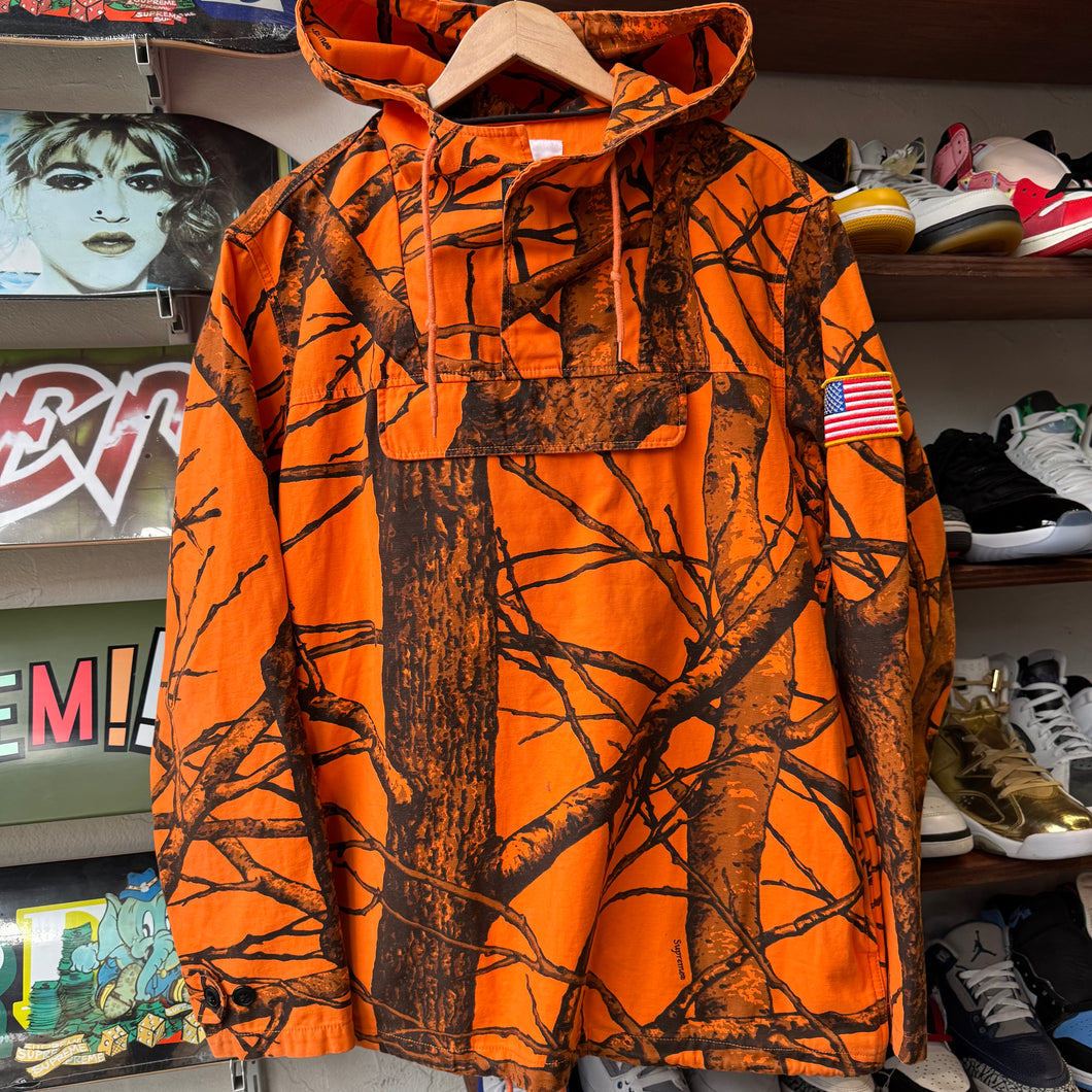 Supreme Tree Camo Field Pullover Jacket Size XL