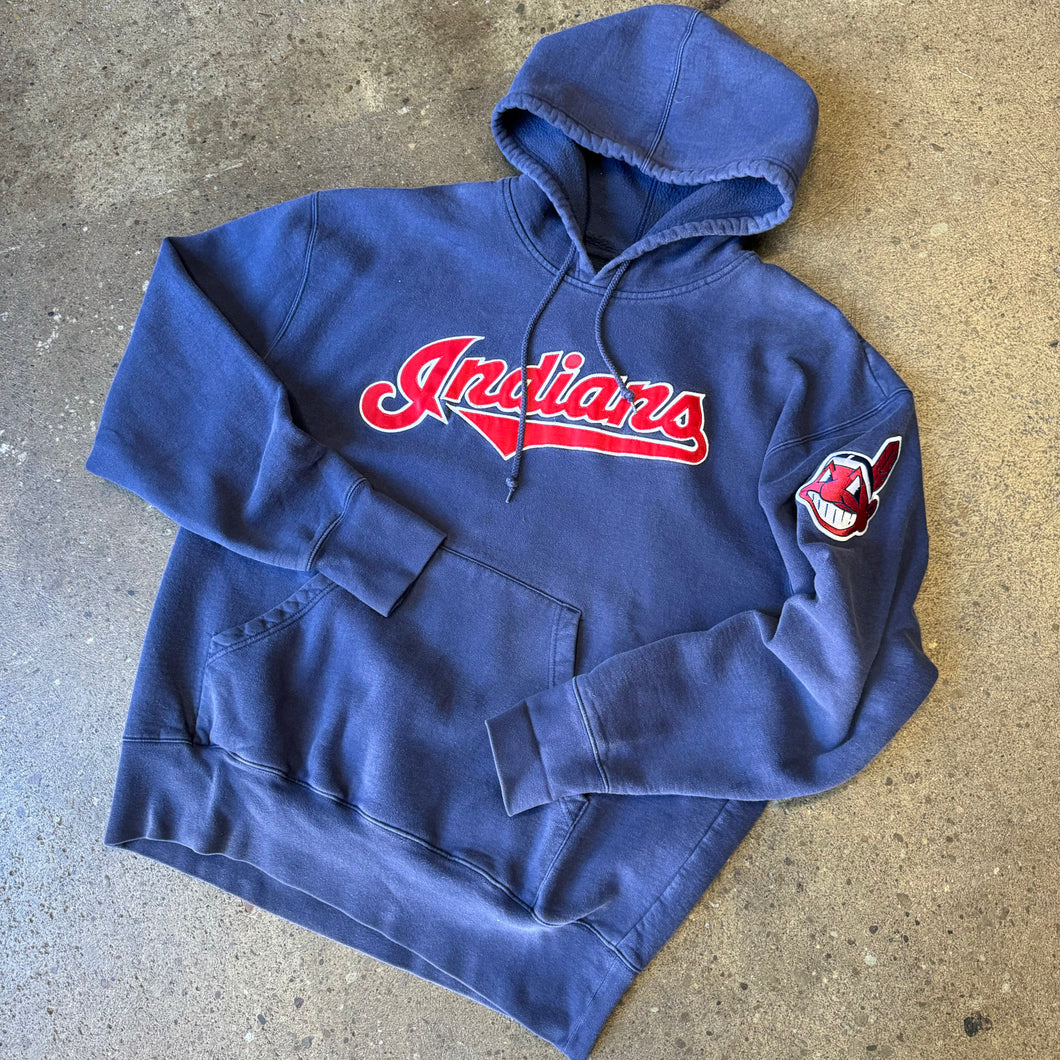 Vintage Cleveland Indians Hoodie Size XL