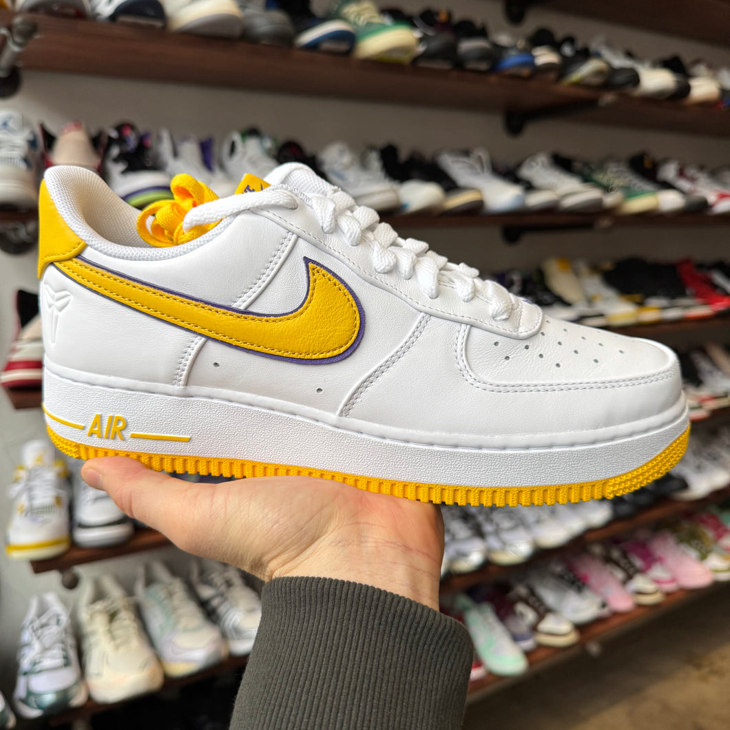 Nike Kobe Lakers Air Force 1s