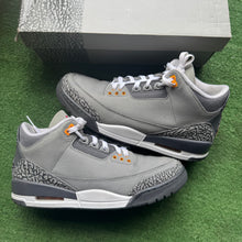 Load image into Gallery viewer, Jordan Cool Grey 3s Size 9.5
