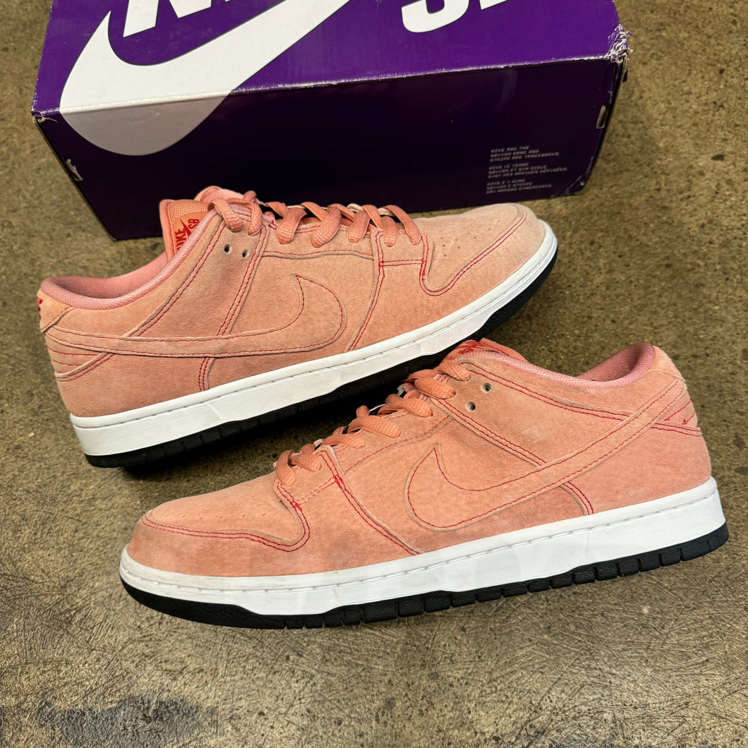 Nike Pink Pig SB Low Dunks Size 10