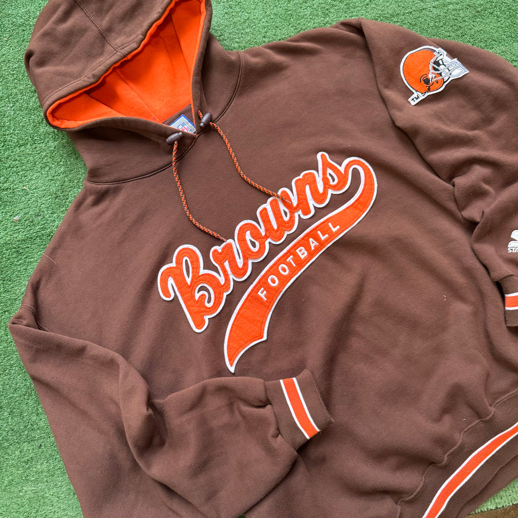 Vintage Cleveland Browns Starter Hoodie Size XL