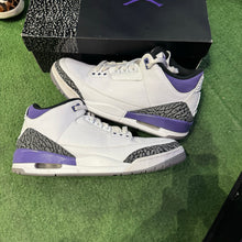 Load image into Gallery viewer, Jordan Court Purple 3s Size 11.5
