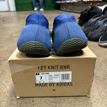 Load image into Gallery viewer, Yeezy Faded Azure Knit Runners Size 7
