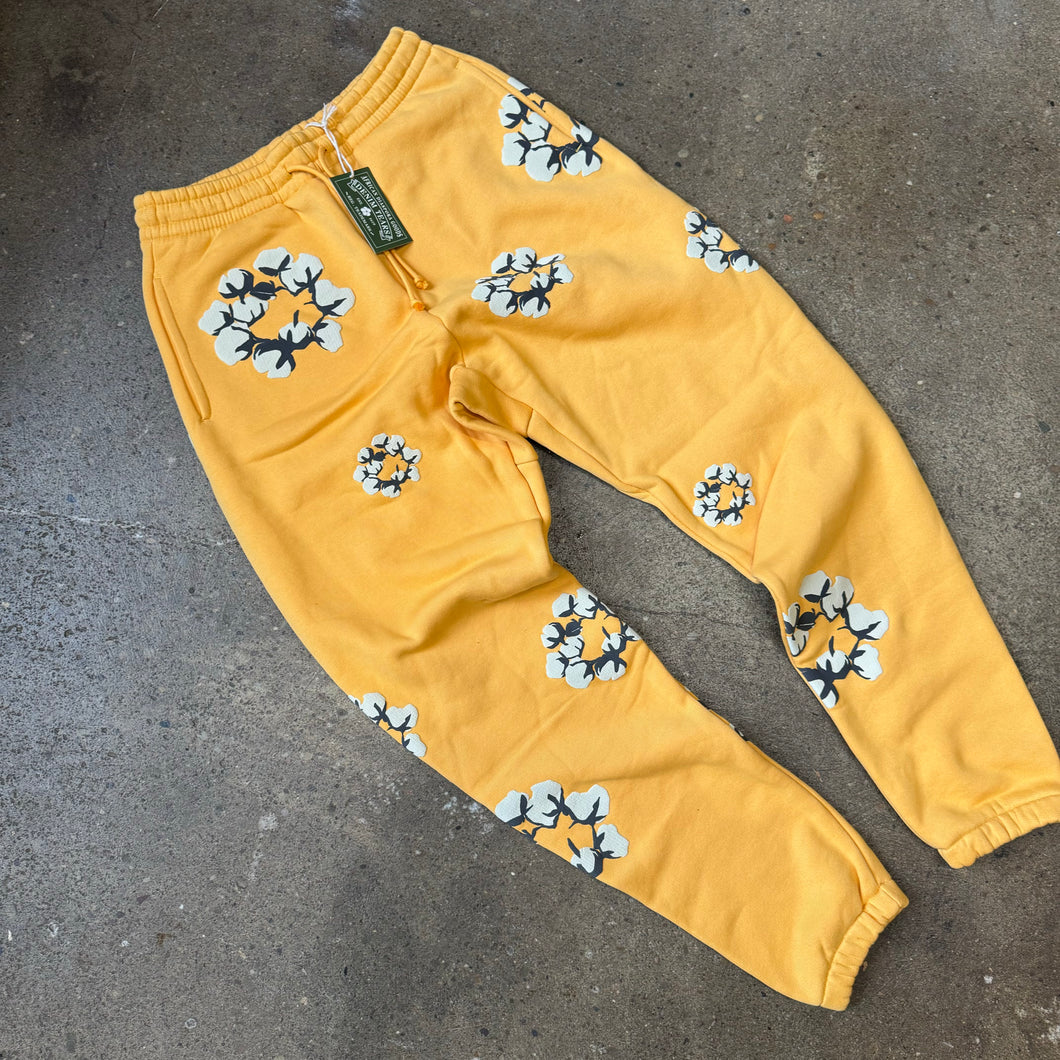 Denim Tears CPFM Yellow Sweatpants