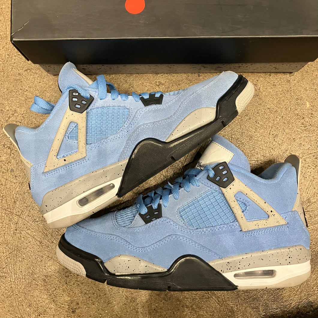 Jordan University Blue 4s Size 7Y