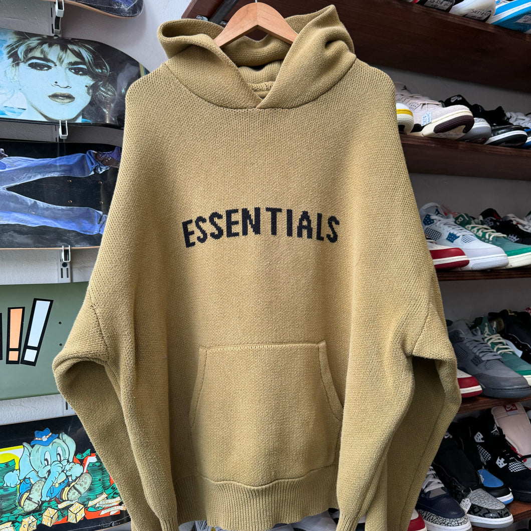 Essentials Knit Hoodie Size XXL