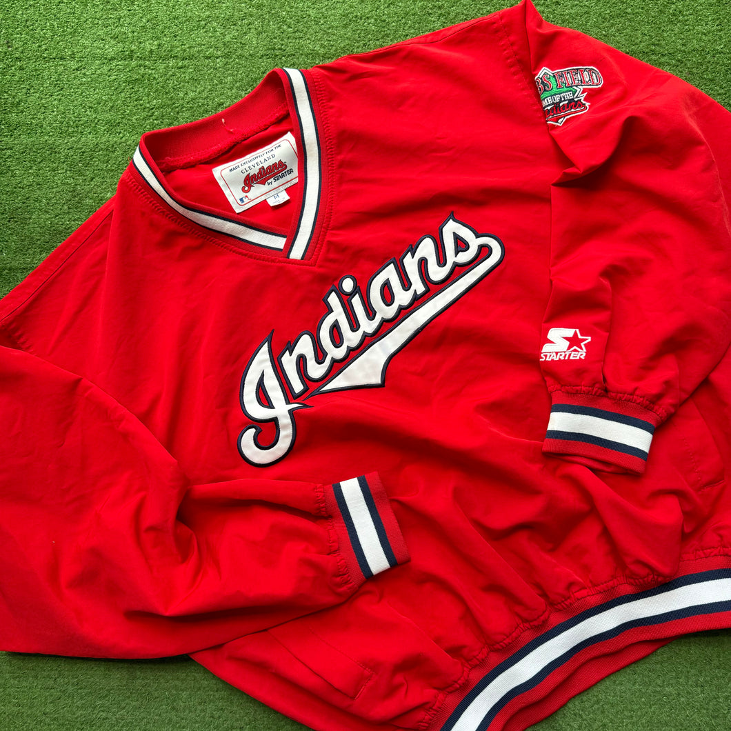 Vintage Cleveland Indians Starter Pullover Size M