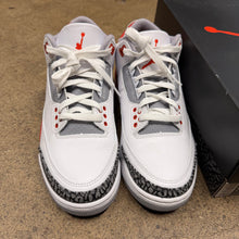 Load image into Gallery viewer, Jordan Fire Red 3s Size 7.5
