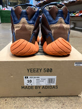 Load image into Gallery viewer, Yeezy Tactile Orange 500 Highs Size 10
