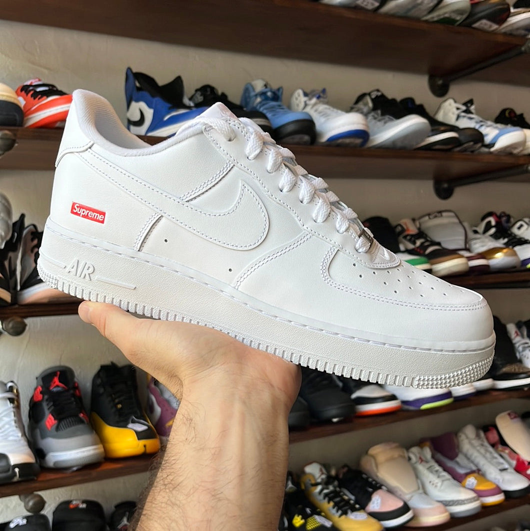 Nike Supreme White Air Force 1s