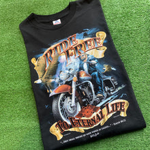 Load image into Gallery viewer, Vintage Ride Free Tee Size XXL
