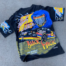 Load image into Gallery viewer, Vintage NASCAR Black Magic Rusty Wallace Tee Size L
