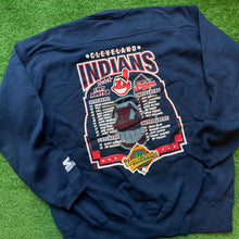 Load image into Gallery viewer, Brand New Vintage Cleveland Indians 1997 World Series Champions Crewneck
