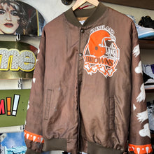 Load image into Gallery viewer, Vintage Cleveland Browns Chalk Line Jacket Size XL
