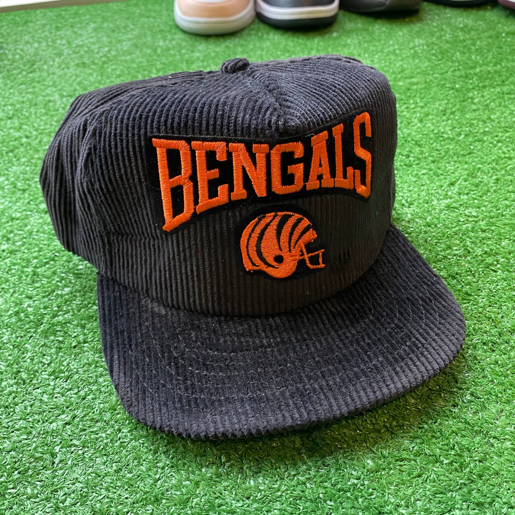 Brand New Vintage Cincinnati Bengals Corduroy Snapback Hat